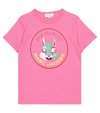 THE MARC JACOBS THE MASCOT PRINTED COTTON T-SHIRT,P00545596