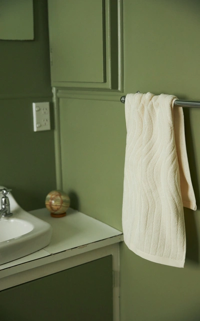 Baina Virginia Cotton Hand Towel In Neutral