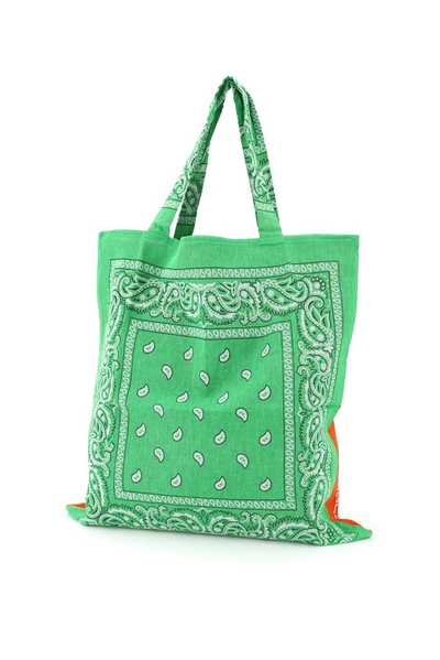 Arizona Love Shopping Stampa Bandana In Green Orange (green)