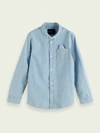 SCOTCH & SODA REGULAR FIT CHAMBRAY SHIRT,8719029337302