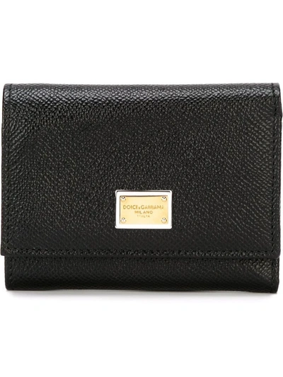 Dolce E Gabbana Women's  Black Leather Wallet