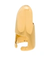 Sterling King Gold-plated Helmet Ring In Gold