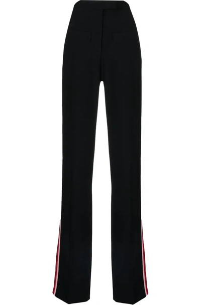 N°21 Side-stripes Tailored Trousers In Black