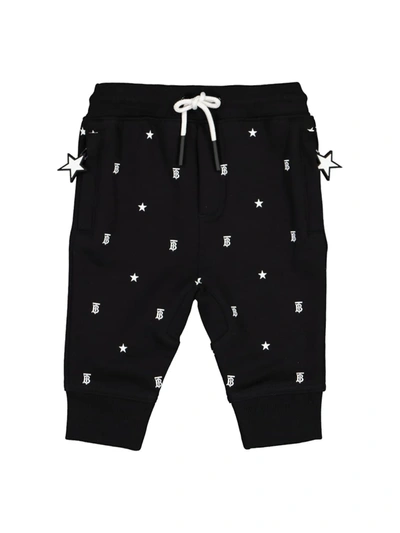 Burberry Kids Sweatpants For Boys In Black