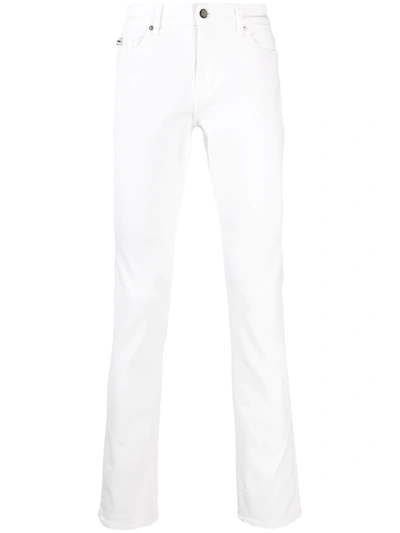 7 For All Mankind Ronnie Stretch-cotton Skinny Jeans In White
