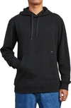 RVCA AMERICANA LONGLINE HOODIE,M6103RAM