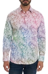 dressing gownRT GRAHAM UPSETTERS FACES PRINT BUTTON-UP SHIRT,RS211009CF