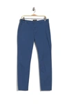 Scotch & Soda Mott Classic Chino Pants In 0081-worker Blue