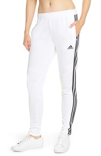 Adidas Originals Adidas Plus Size Tiro 23 League 3-stripes Track Pants In White/white