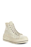 R13 Platform High Top Sneaker In White