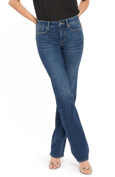 Nydj The Highline Slim Flare Leg Jeans In Blue