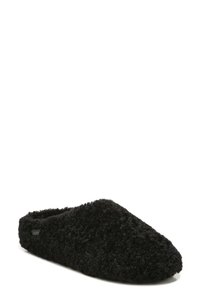 Zodiac Paloma Faux Shearling Slipper In Black Faux Fur