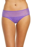 Natori Cherry Blossom Girl Brief Panty In Electric Purple