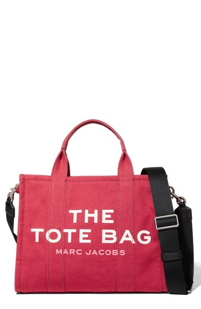 The Marc Jacobs The Canvas Medium Tote Bag In Persian Red