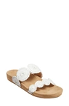 Jack Rogers Women's Comfort Lauren Flat Sandals In White