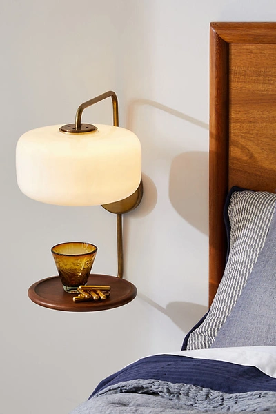 Anthropologie Henry Sconce In Brown