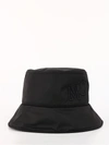 MONCLER LOGO NYLON HAT BLACK,11737718