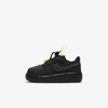 Nike Force 1 Toggle Baby/toddler Shoe In Black,volt,black