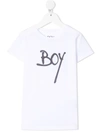 Douuod Teen Slogan-print T-shirt In White
