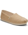 Toms Women's Printed Alpargata Flats Women's Shoes In Natural Burlap