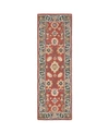 JHB DESIGN GARDEN GAR04 RED 2'6" X 8' RUNNER RUG