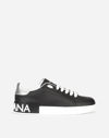 Dolce & Gabbana Dolce&gabbana Portofino Sneaker In Black/silver