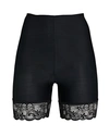 ONLY HEARTS SECOND SKIN LACE-TRIMMED BIKE SHORTS,060084704294