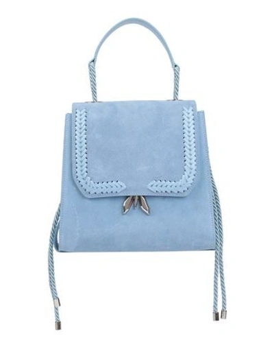 Patrizia Pepe Handbags In Sky Blue