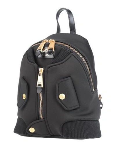 Moschino Backpacks & Fanny Packs In Black