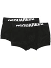 DSQUARED2 SET OF TWO LOGO BOXERS