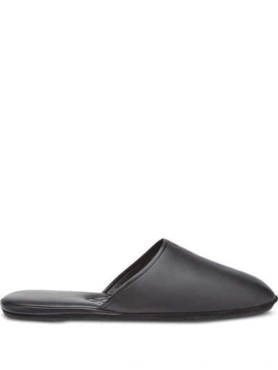 FENDI LEATHER SLIPPERS 'FOLD' 上質レザー スリッパ 洗練 ロゴ Fendi Leather Slippers 'Fold' | Women's Shoes | Vitkac