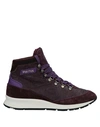 Philippe Model Sneakers In Maroon