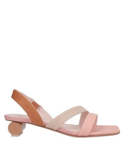 Anna Baiguera Sandals In Light Pink