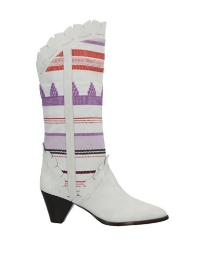 Isabel Marant Ankle Boots In Ivory