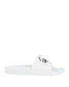 Chiara Ferragni Eyestar Rubber Slides In White