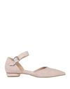 Formentini Ballet Flats In Beige