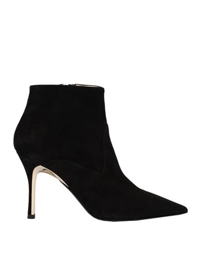 Furla Pointed 90mm Heeled Boots In Black