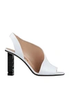 Sergio Rossi Sandals In White