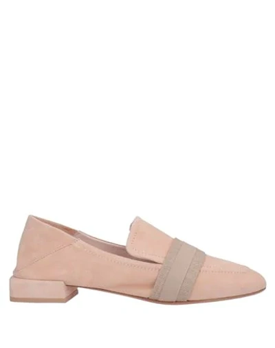 Anna Baiguera Loafers In Light Pink