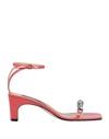 Sergio Rossi Sandals In Coral