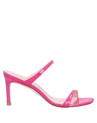 Stuart Weitzman Sandals In Pink