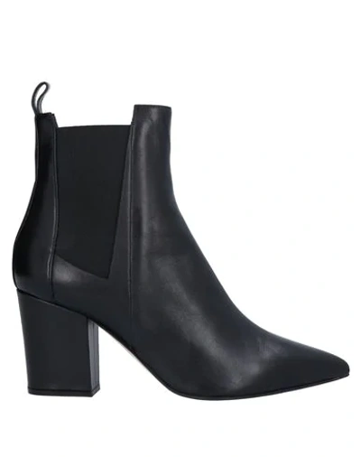 Sergio Rossi Ankle Boots In Black