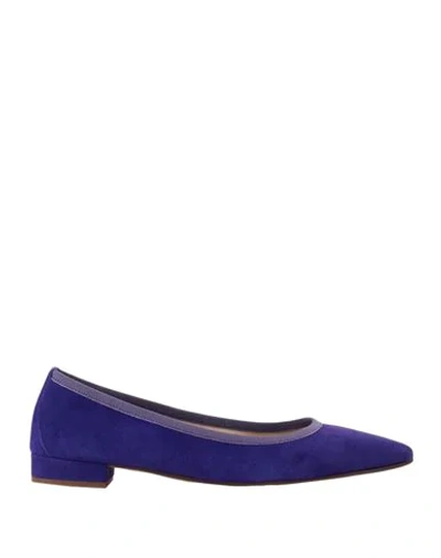 Ballerette Ballet Flats In Purple