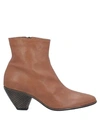 Fiorentini + Baker Ankle Boots In Tan