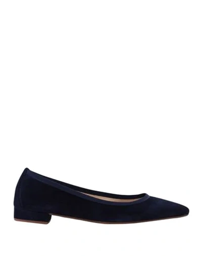 Ballerette Ballet Flats In Blue