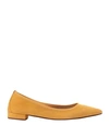 Ballerette Ballet Flats In Yellow