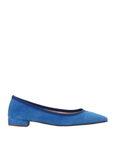 Ballerette Ballet Flats In Blue