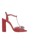 Casadei Sandals In Red
