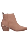 Guess Ankle Boots In Light Brown