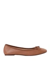 Ballerette Ballet Flats In Beige